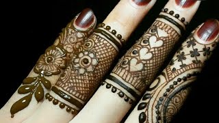 Easy Mehandi design for fingers screenshot 1