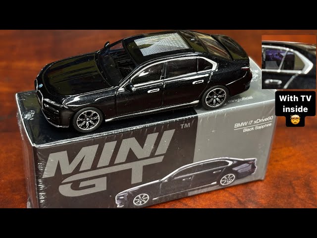 MINI GT BMW i7 x DRIVE60 　 チェイスカー Mini GT 1:64 BMW i7 xDrive60 Black Sapphire #802 | eBay