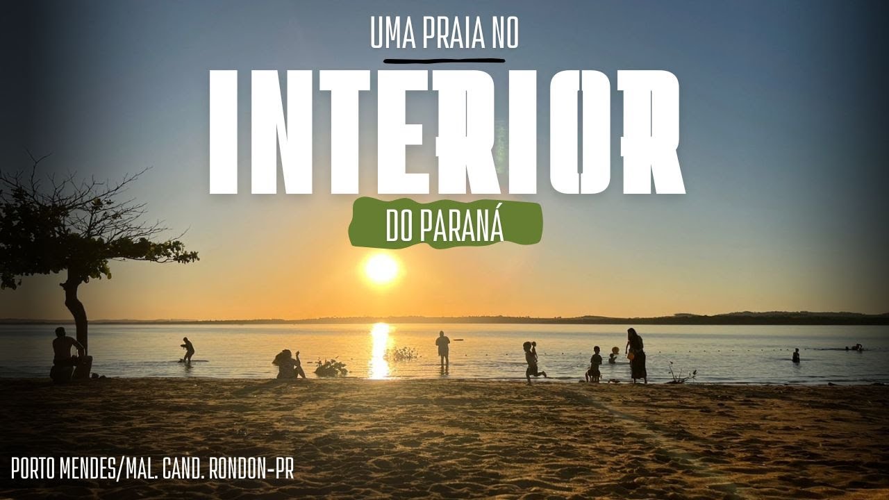 Um paraíso escondido no Oeste do Paraná | Porto Mendes - Fronteira Brasil x Paraguai