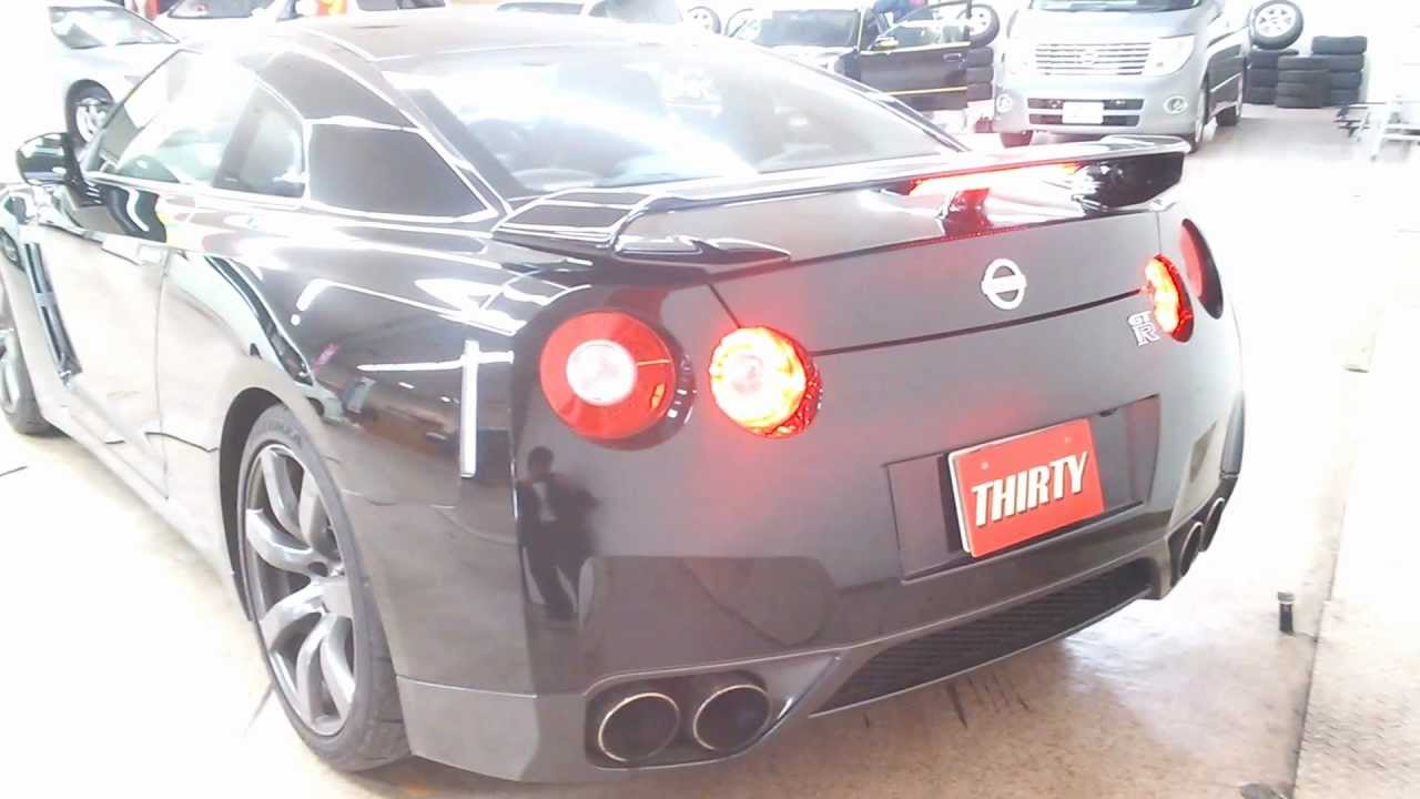 R35 GT-R 純正マフラーサウンド - YouTube