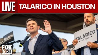 Texas Senate Democratic Candidate James Talarico holds rally in Houston