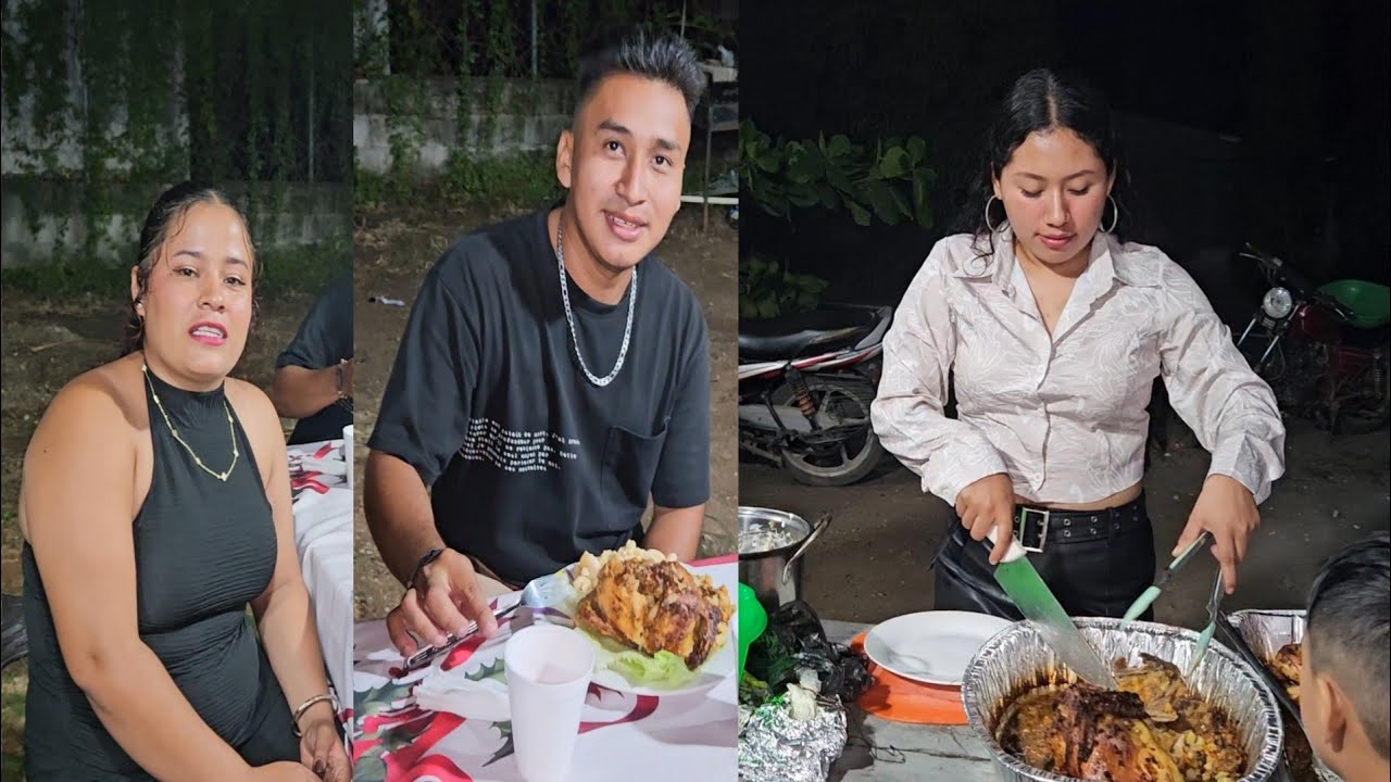 No puede ser esto opinaron de la comida de Faby, repartimos la gallina horneada
