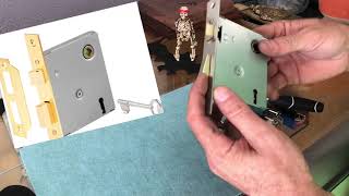 the most popular skeleton key lock on Amazon