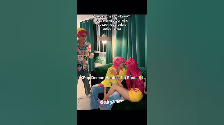 KPop Demon Hunters Cosplay No Roots 🤣 pt.23 #kpdh #kpop #kpopdemonhunters #cosplay #jinu #rumi