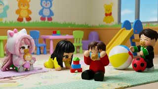 OH MY GOD‼️ YUTA MIO \u0026 HARABI BECOME CUTE BABIES AT DAYCARE AND HAVE TO TEAM UP | ROBLOX