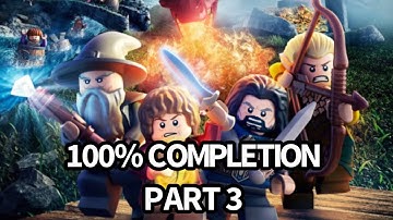 LEGO: The Hobbit 100% COMPLETION | Part 3