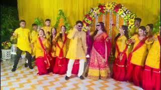 Eity And Antora Group Dance In Haldi Ceremony ￼| Talha & Eity |