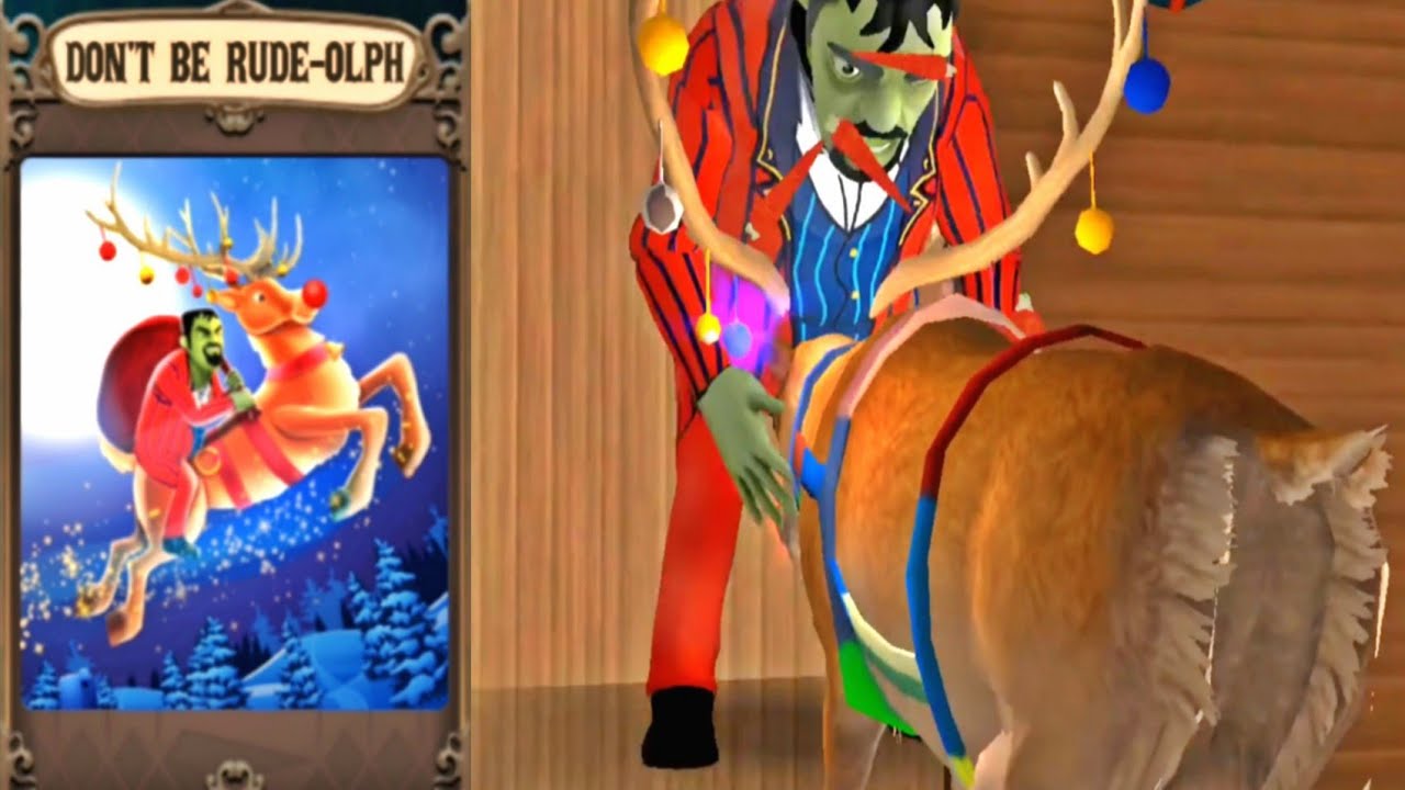 Scary Stranger 3D- New Update Don't Be Rude-Olph- Christmas 2021