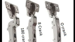 DIFFERENCE BETWEEN 0 CRANK HINGES AND 8 CRANK HINGES