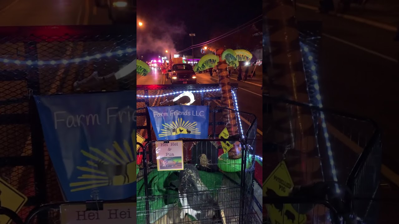 Farm Friends LLC in the Blackwood, NJ Christmas Parade 2021 YouTube