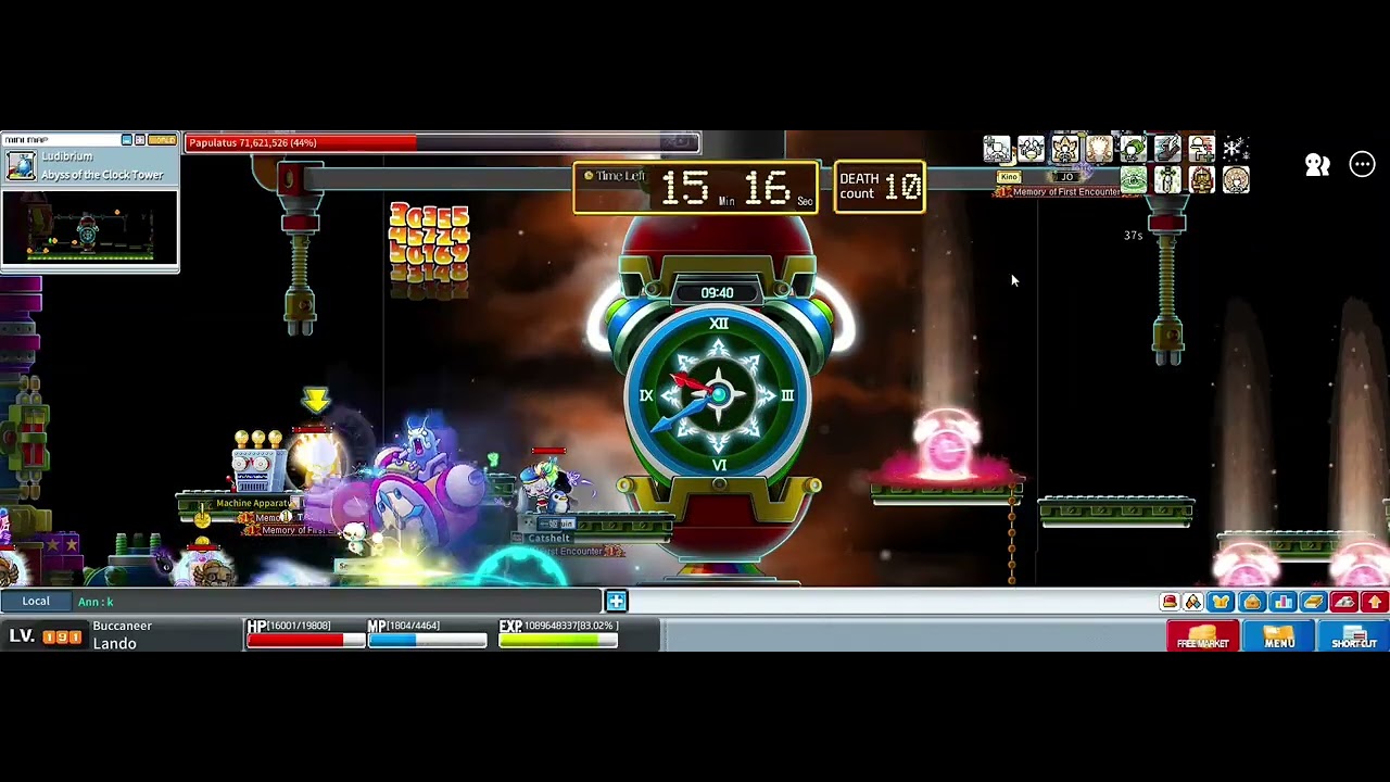 MapleStory World-Artale(Global) 困拉 拳霸 記錄+小技巧分享