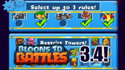 Bloons TD Battles Update! - Patch 3.4 Rundown & Analysis