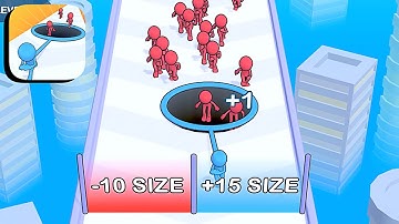 Drag The Hole ​- All Levels Gameplay Android,ios (Levels 1-3)