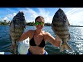 Diving for Dinner! Sheepshead Catch Clean & COOK!