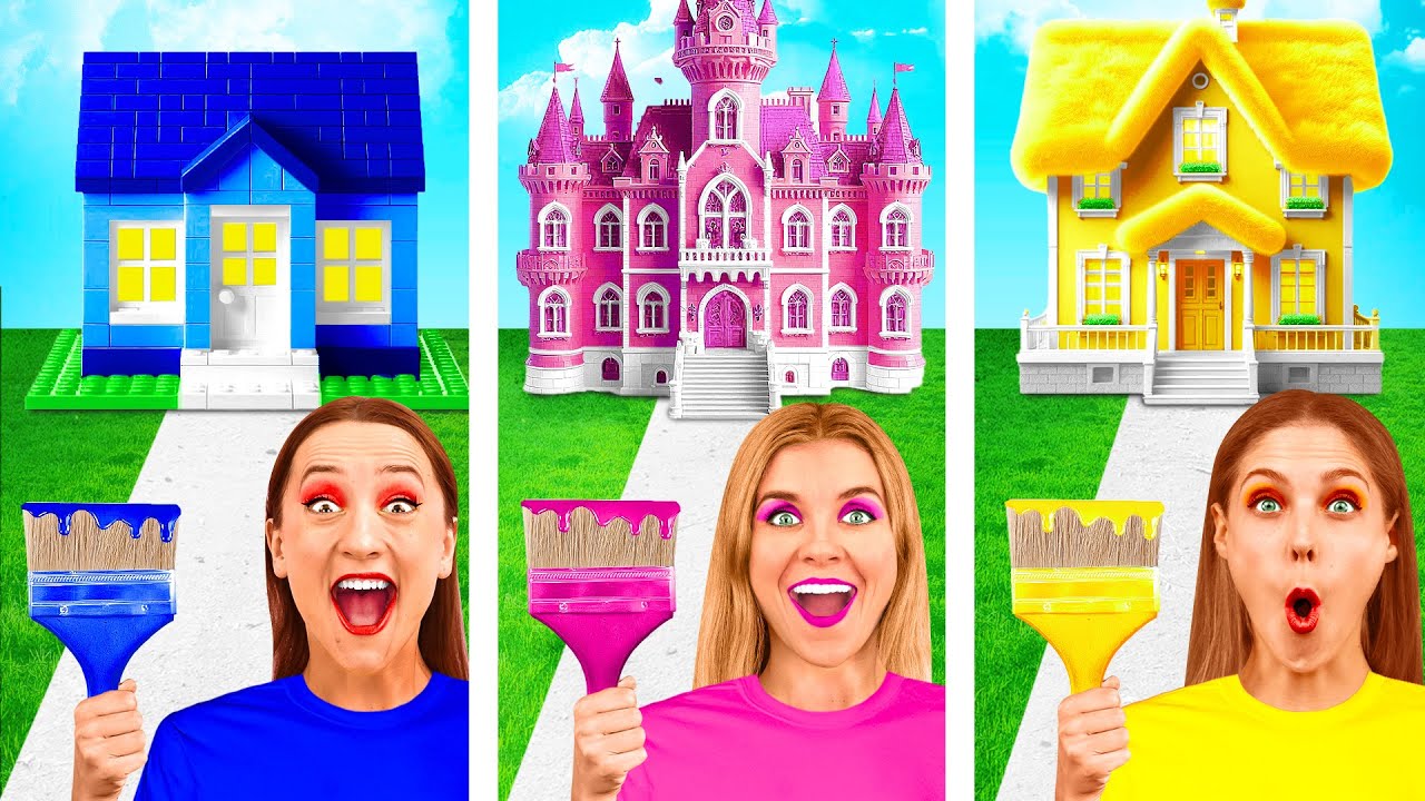 Домики Одного Цвета Челлендж