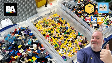 VLOG67 - Minifigure Parts From The Container, BIG Week of Lego sales on Bricklink, Brickowl & eBay