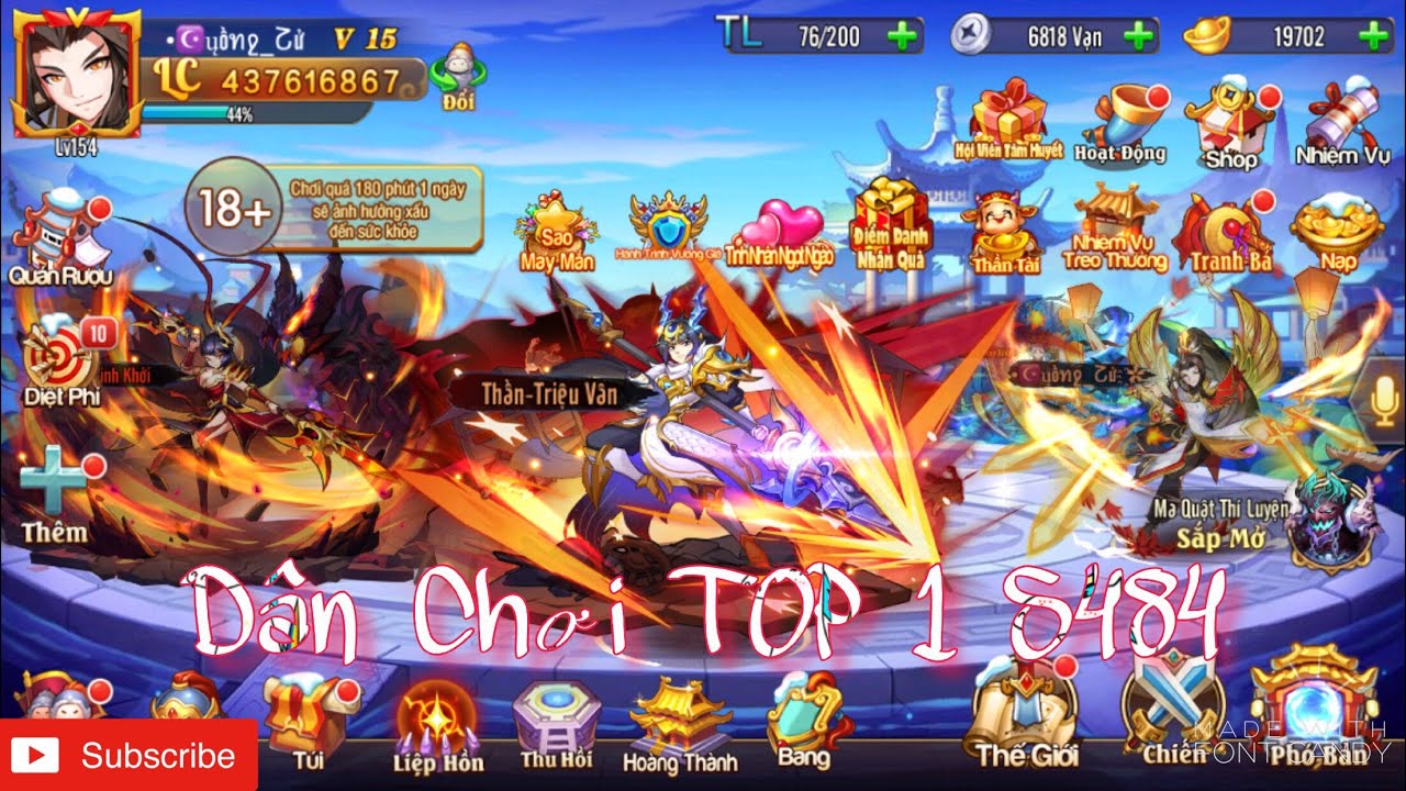 agen casino blackjack bonus melimpah OMG 3Q | VIP 15 TOP 1 S484 Cực Gắt Vs 6 Bộ Skin Ám - Điển Tàng Triệu Vân Xuất Trận - Pk Quá Chiến