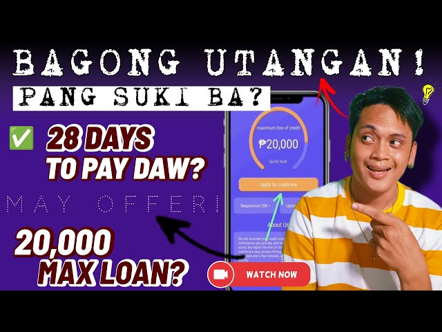 BAGONG UTANGAN PANG SUKI KAYA? | 28 DAYS TO PAY DAW? WEH? class=