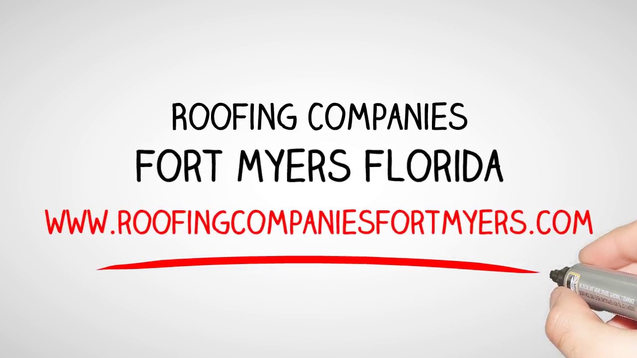 Roofing Companies Fort Myers Florida YouTube