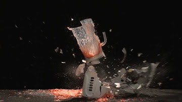 Slow Motion Blender Exploding #2
