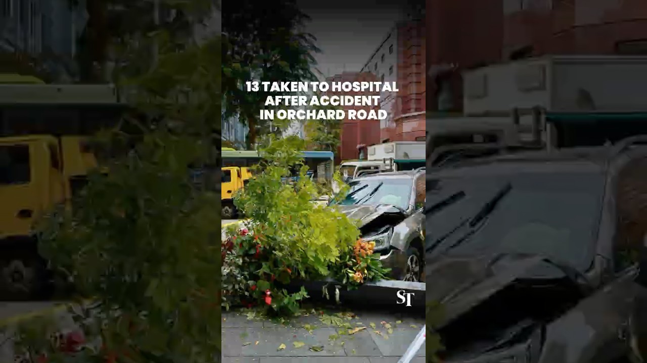 13 taken to hospital after accident in Orchard Road