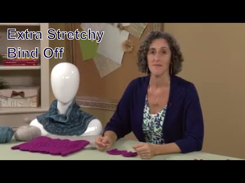 How to Work the Extra Stretchy Bind Off in Knitting