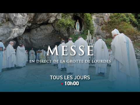 Ref:kvv4ILP7M4g Messe depuis la Grotte de Lourdes - 16/09/2026