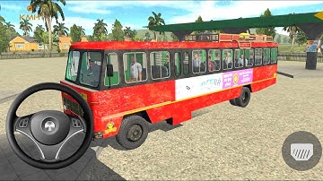 Indian Sleeper Bus Simulator | Passanger Bus Driving - Bus Game - Bus Wala Game Android Gameplay |