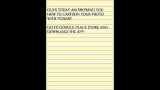 How to cartoon your photo with android picsart... part 1 of 3 screenshot 2