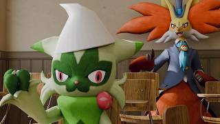 Delphox teach Maths _ Pokemon animation