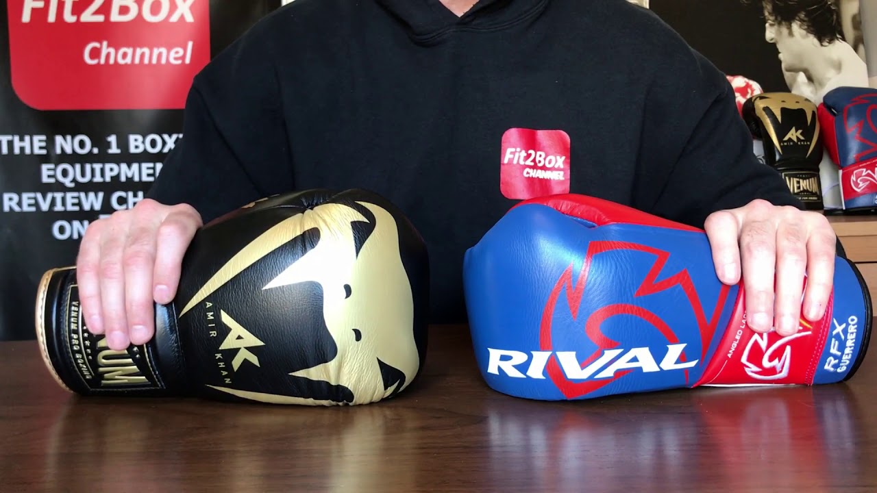 VENUM GIANT 2.0 BOXING GLOVES VS RIVAL HDEF FIGHT GLOVES HEAD TO HEAD