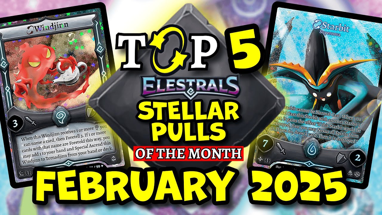 The Top 5 Stellar Elestrals TCG Pulls of February!