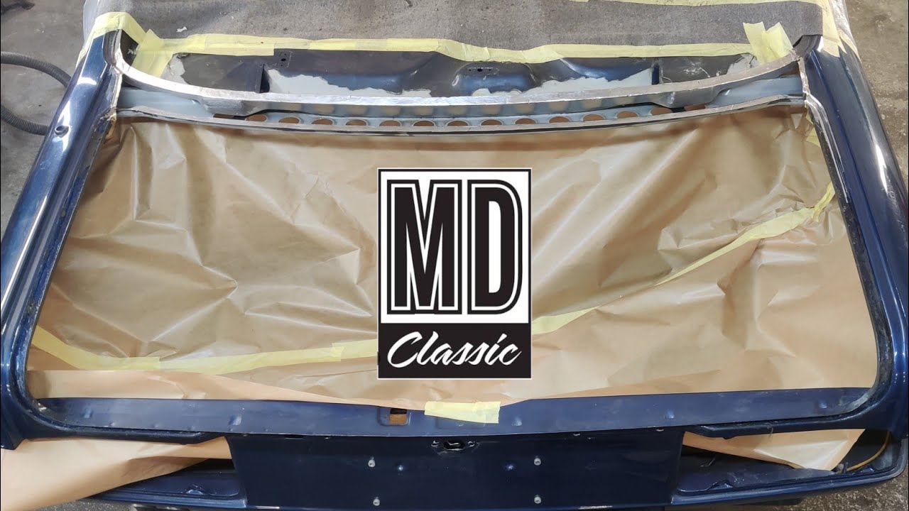 Mercedes 126 sec 500 wymiana podszybia część 1