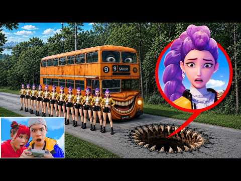 MY DRONE CAUGHT RUMI WITH DING DUNG SAHUR ON A BUS at 3AM in REAL LIFE!! (WHAT HAPPENED?)