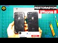 iPhone 8 Restorasyon Ekran Pil Kasa Değişim Nasıl Yapılır (TamirET)