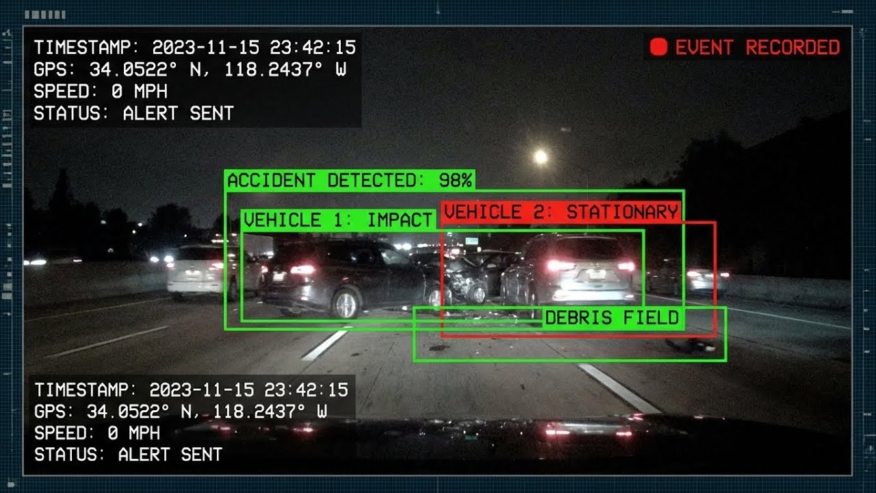 Accident Detection using Python | OpenCV & Deep Learning | AI Project ...