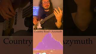 Country Road -Azymuth #basscover #jazzmusic #brasil