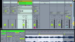 Ableton Live 9 Tutorial - Reverb + Pitch Drop Transition