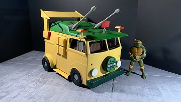 Custom TMNT NECA Ninja Turtle Van