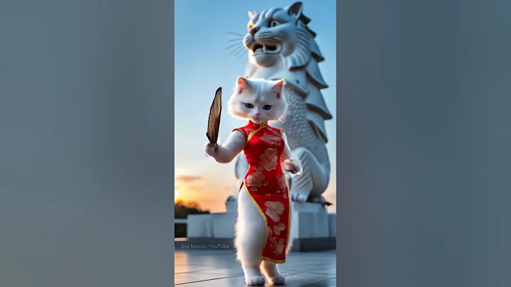 Video 8441531: cute singapura cat