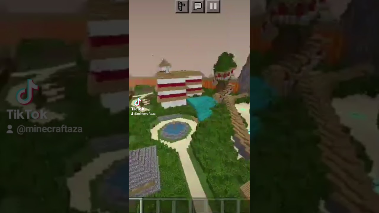 I BUILT NARUTO'S VILLAGE IN MINECRAFT