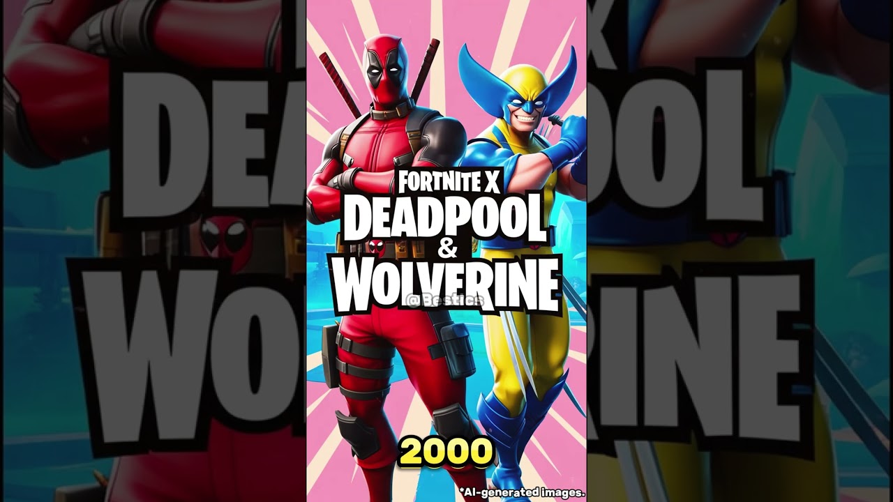 Fortnite x Deadpool & Wolverine Skins Drop Tomorrow! 🔥