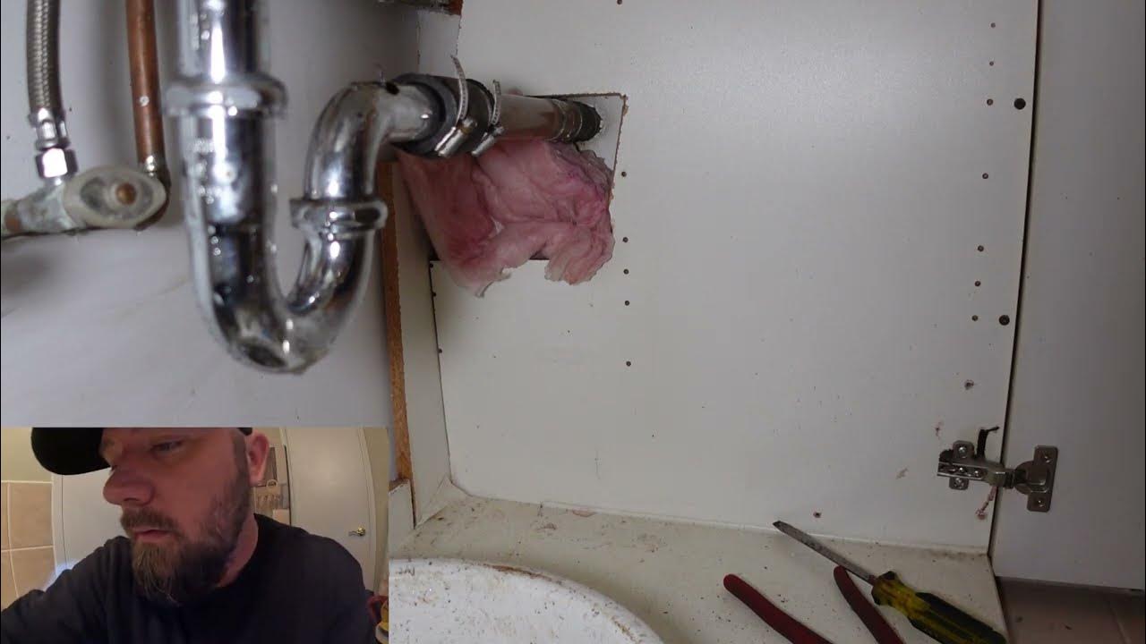 How to Snake A Clogged Drain and How to Change a Bathroom Sink Faucet YouTube