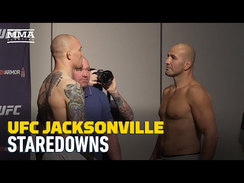 UFC Jacksonville Weigh-In Staredowns - MMA Fighting