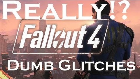 Fallout 4 - Falling Through the Floor Glitch Cambridge Police Station PS4