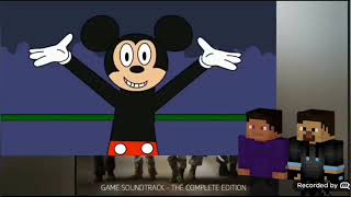 Reacting to SpongeBob vs Mickey mouse | Cartoon beatbox battle 1 | @verbalase