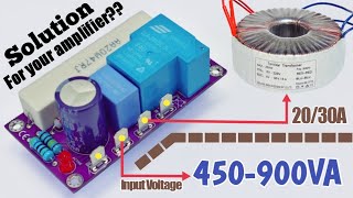 What is a soft start? Soft start for high power amplifier #cbzproject screenshot 4