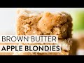 Brown Butter Apple Blondies | Sally&#39;s Baking Recipes