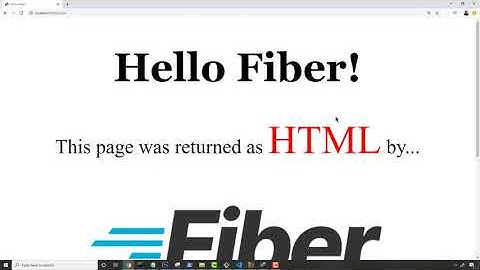 Go Fiber