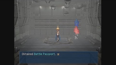Xenosaga Episode 1 (2002) - Simulation - Getting the Battle Passport
